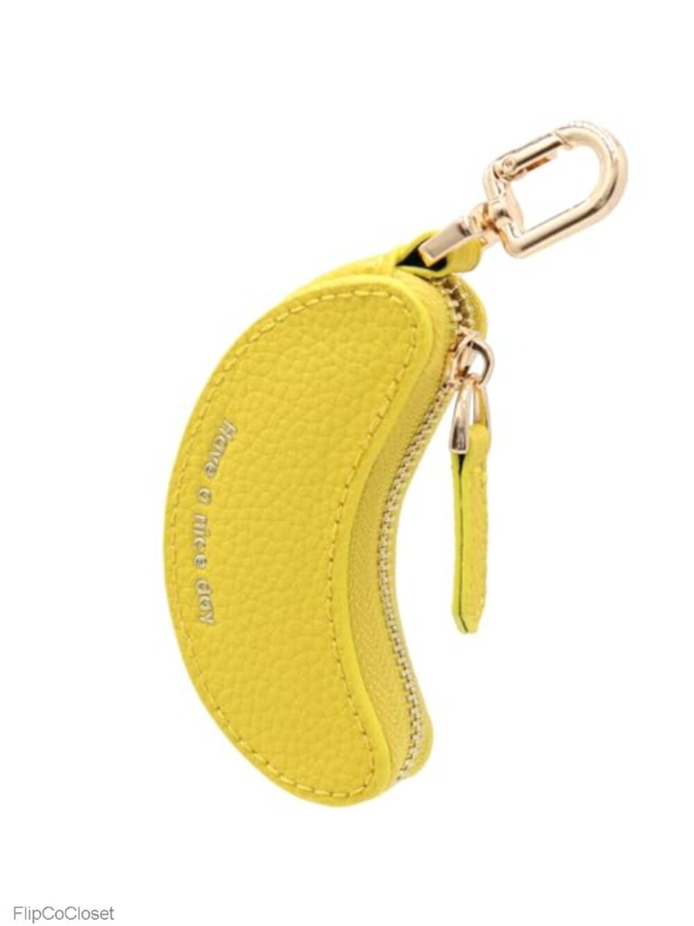 MC Fashion Fruit Mini Coin Purse PU Leather Bag Charm Banana